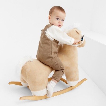 Combineson Children's Knitted Minaku, height 62-68, brown color-1