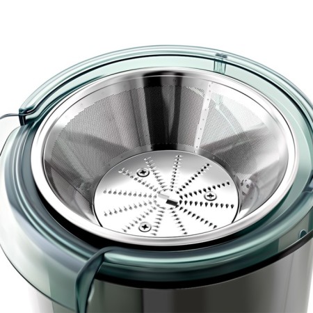 ARSA AR-2502 juicer, centrifugal, 800 watts, 0.5/1.5 l, 2 speeds, silver-2
