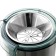 ARSA AR-2502 juicer, centrifugal, 800 watts, 0.5/1.5 l, 2 speeds, silver