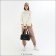 Bag for lightning shoes, Textura, external pocket, black color