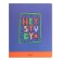 Notebook A5 48 sheets in the BG cage "Hey, learn!", Cover Cover Cardboard, Mix