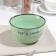 Salennik ceramic shade "Noel", 530 ml, green color