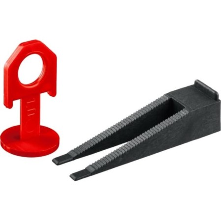 SVP bison 33851-H250, set: 250 + 250pcs (1 mm clamp + wedge), in the box