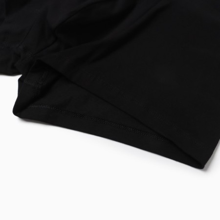 Set of men's panties boxers (2 pcs), black/black color, size 50 (l)-5