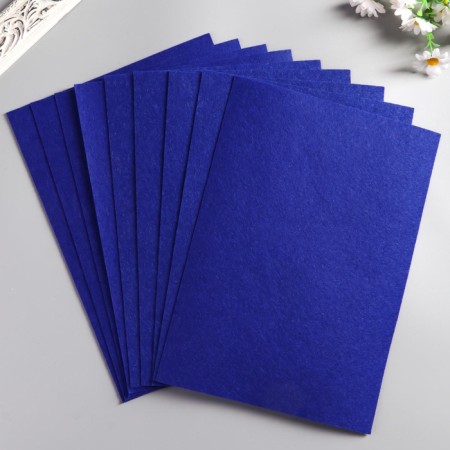 Soft 1 mm "dark blue" set 10 sheets format A4-3