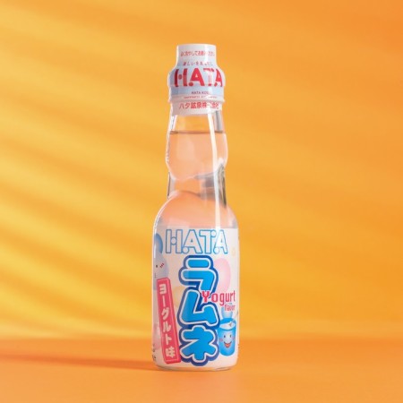 Drink of soda Ramune with yogurt taste, 200 ml