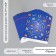 Scrapbooking paper "dogs" density 180 grams set 10 pcs 15.5x17 cm