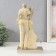 Souvenir Polystone "Tender Meeting" Beige with gold 14.5x7.1x27 cm