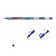 Mechanical pencil Erichkrause "Colortouch Patchwork", Grifel D = 2.0 mm, with a grief, "Soft-Touch" case with a design, in a tube