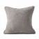 Decorative pillowcase "Tina", size 45x45 cm, gray color