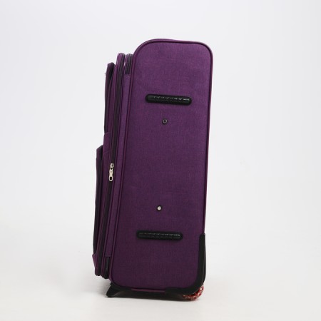 Big suitcase 28 ", a lightning department, code castle, 3 wheels, 2 external pockets, purple color-2