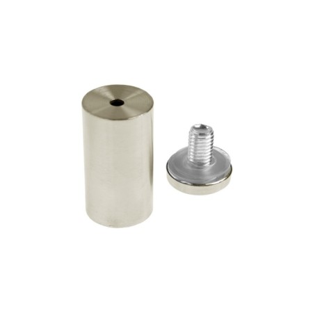 Remote holder for plates, 25x50 mm, color matte nickel, set 4 pcs.-1