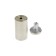 Remote holder for plates, 25x50 mm, color matte nickel, set 4 pcs.