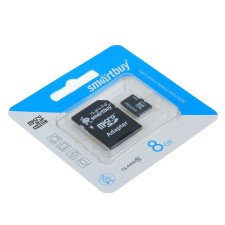 Memory map Smartbuy Microsd, 8 GB, SDHC, class 10, with adapter SD