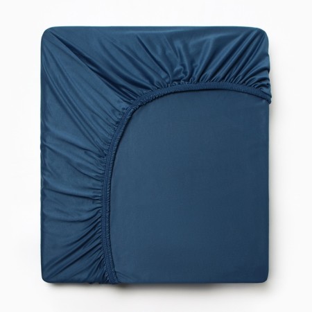 Glass sheet 180x200x25cm, dark blue, Tensel 120g/m, PE100%