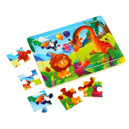 Puzzle "Funny holiday", 15 x 11 cm-4
