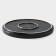 Porcelain dish for supply magistro pietra lunare, d = 22 cm, black color