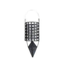 Metallic feeder X-Feeder ME Bullet 4K M Perfo, Matt Black, 50 g, 35 ml