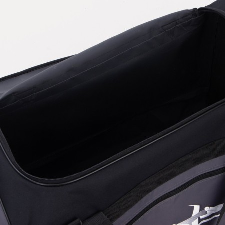 Road bag on lightning, 3 outer pockets, long belt, black/gray color-2