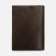 Cover for auto documents, passport department, brown color