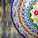 Suditsa Rishtan ceramics "Flowers", 25 cm, blue