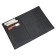 Passport cover, card for cards, black color