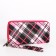 Women's wallet with lightning, pink color
