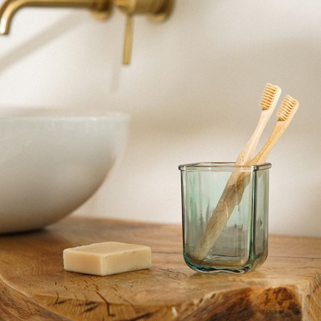 SL Home toothbrushes, glass, 8 × 8 × 10.4 cm-2