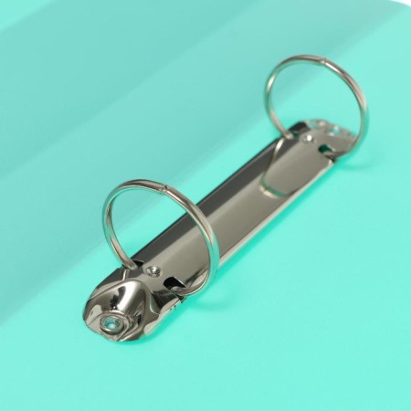 Folder on 2 rings A4 Calligrata, 40mm, 700mm, pocket at the end, ice green-2