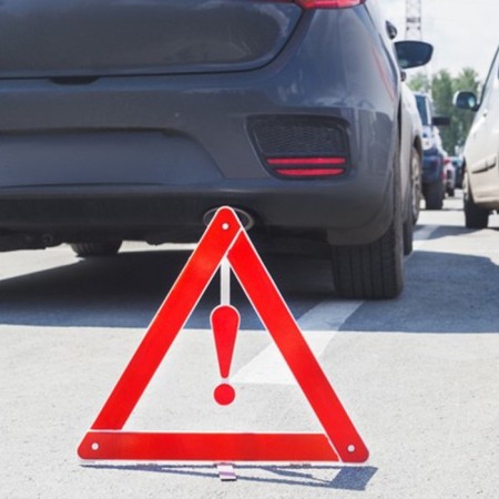 Emergency stop sign 39 cm