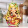 Board cutting souvenir "Matryoshka", beloved daughter, 14.9 × 23cm