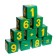 Set of soft cubes "Figures", 10 pcs., Mix