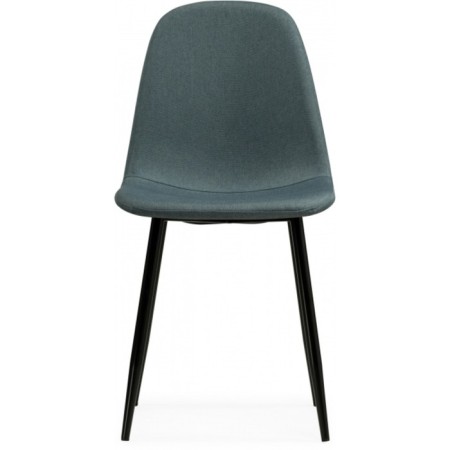 Lilu Metall/Fabric, Black/Blue 43x48x87 cm stool-1