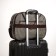 Road bag with lightning, external pocket, beige/brown color