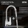 Kitchen mixer Zein Z2659, single -leaf, cartridge ceramics 40 mm, brass, chrome
