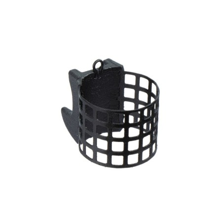 Metallic feeder X-Feeder Me Batman M Perfo, Matt Black, 60 g, 30 ml