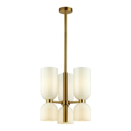 Orinoco chandelier, 6x60W E14, bronze color, IP20-1