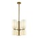 Orinoco chandelier, 6x60W E14, bronze color, IP20