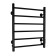 Electric towel "Sanprise" Aurora P6, 500x600 mm, universal, black
