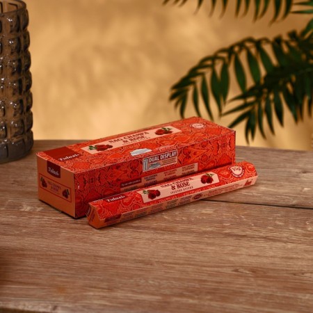 Incense nag champa "tulasi" 15 fragrances rose