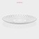Black dinetered lunch plate "Veneto", D = 25 cm
