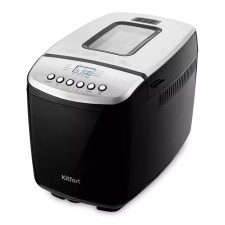 Bakery KitFort KT-309, 850 W, 16 programs, up to 1.5 kg, black-silvery