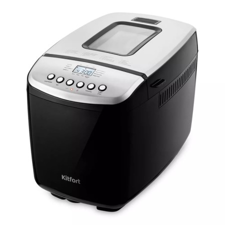 Bakery KitFort KT-309, 850 W, 16 programs, up to 1.5 kg, black-silvery