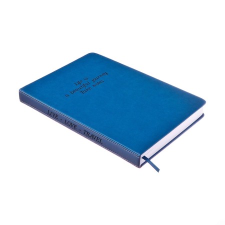 Diary Native A5, 144l Paris, TV Region, TIS F, Liesse, BL 80g/m2, blue+blue-1