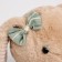 Soft toy "Little Friend", saying in a green dress