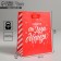 Package Laminated Vertical “Gift from Santa Claus”, S 12 x 15 x 5.5 cm, New Year
