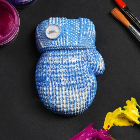 Figure for painting with the suspension "knitted mittens" 5x6cm-1
