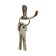 Hook furniture tundra TKD004, two -rod, copper, 200 pcs