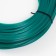 Smooth artificial rattan 7 mm 100 m half a pipe (green) mix