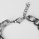 Bracelet male "chain" is light, color silver, 18 cm